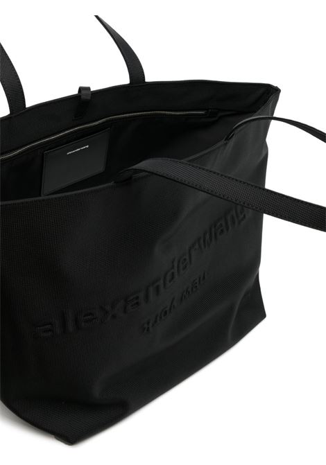 Borsa a spalla Punch con logo goffrato in nero Alexander Wang - donna ALEXANDER WANG | 20224T02T001